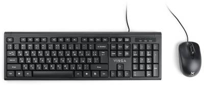 Набор Vinga KBS806 black USB KBS806 Black