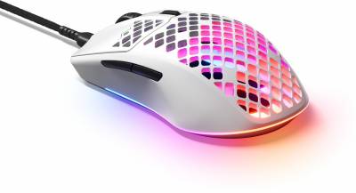 Мышка SteelSeries Aerox 3 Snow White USB 62603