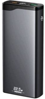 Дополнительные внешние аккумуляторы Remax PowerBank 20000 mAh 22.5W Grey RPP-129_Grey