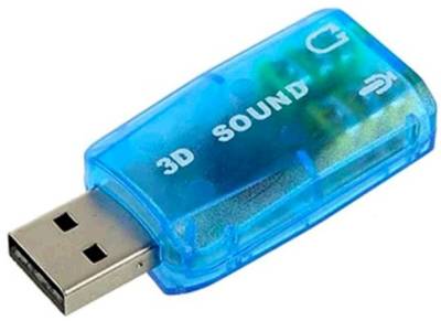 Dynamode USB Sound card 5.1ch 3D RTL Blue 50471