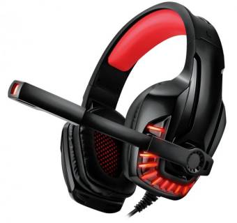 Наушники REAL-EL GDX-7650 Black-Red