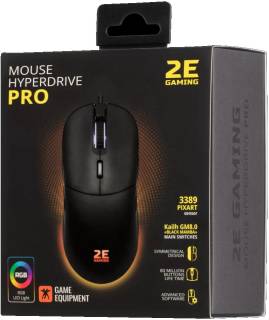 Мышка 2E Gaming HyperDrive Pro RGB Black USB 2E-MGHDPR-BK