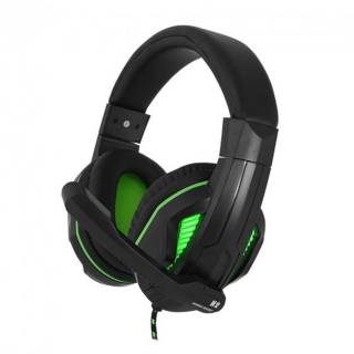 Наушники Gemix N2 black-green Gemix LED