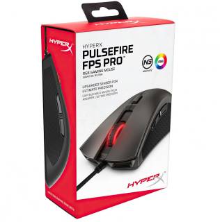 Мышка HyperX Pulsefire FPS Pro RGB Black USB 4P4F7AA / HX-MC003B