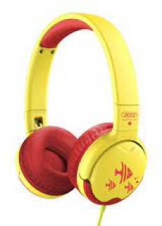 Наушники XO EP47 Kids Wired over-ear headphones Red/Yellow