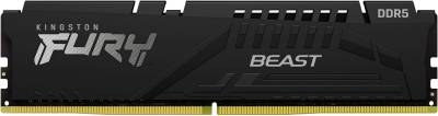 Оперативная память Kingston Fury Beast Black DDR5 16GB 5600MHz CL40 KF556C40BB-16