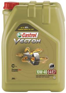 CASTROL Vecton 10W-40 E4/E7 20л 15BA40