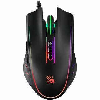 Мышка A4Tech Bloody Q81 Neon XGlide Curve Black USB 4711421948555