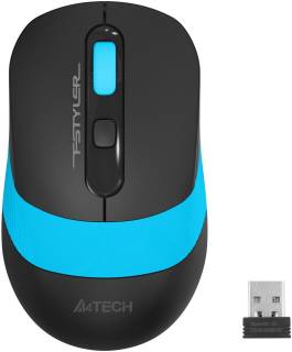 Мышка A4Tech FG10S Silent Click Wireless Blue 4711421949743