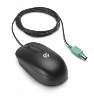 Мышка HP Optical Scroll Black PS/2 QY775AA
