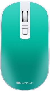 Мышка Canyon MW-18 Wireless White/Green CNS-CMSW18A