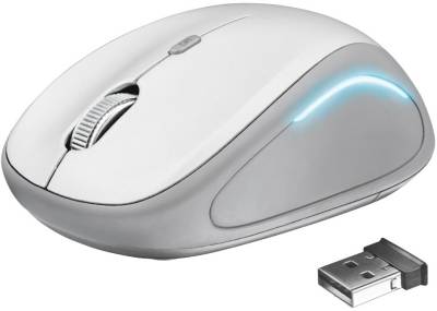 Мышка Trust Yvi FX wireless mouse White 22335
