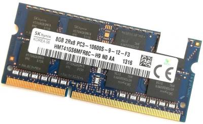 Оперативная память Hynix So-Dimm DDR3 8GB 1333Mhz CL9 HMT41GS6MFR8C-H9