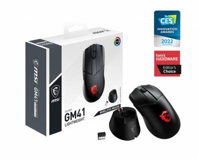 Мышка MSI Clutch GM41 LIGHTWEIGHT WIRELESS S12-4300860-C54