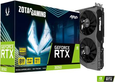 Видеокарта ZOTAC GAMING GeForce RTX 3050 AMP 8GB ZT-A30500F-10M