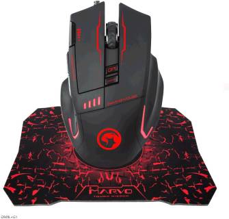 Мышка Marvo G909L+G1 Gaming Mouse and Mouse Pad Combo