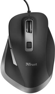 Мышка Trust Fyda Wired mouse Black 23808