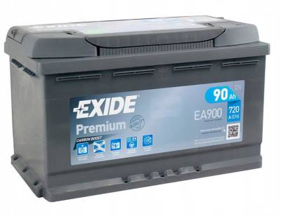 Exide PREMIUM 90Ah-12v R EA900
