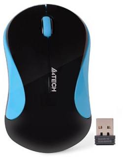 Мышка A4Tech Vivid Collection G3-270N Wireless Black/Blue 4711421930703