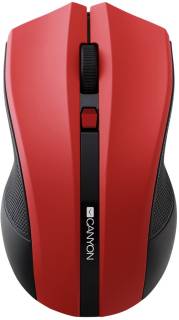 Мышка Canyon MW-5 Wireless Red CNE-CMSW05R