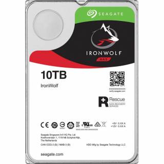 Внутренний HDD/SSD Seagate IronWolf NAS 10TB 7200rpm 256MB ST10000VN000