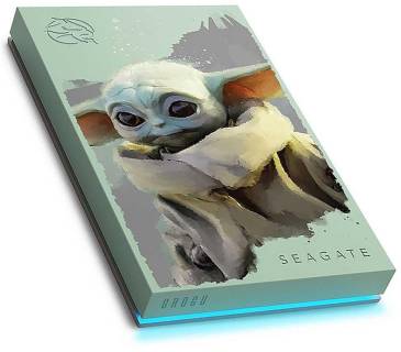 Внешний HDD Seagate Grogu Drive Special Edition FireCuda 2TB USB 3.2 STKL2000404