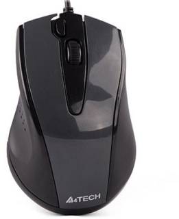 Мышка A4Tech Silent Click N-500FS Black USB 4711421938051