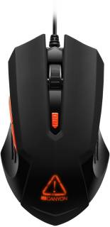 Мышка Canyon Star Raider GM-1 Black/Orange USB CND-SGM01RGB