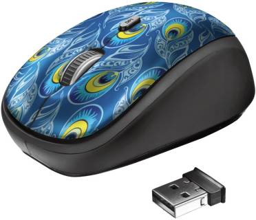 Мышка Trust Yvi Peacock Wireless 23388