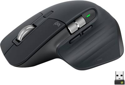 Мышка Logitech MX Master 3S Performance Wireless Mouse Bluetooth Graphite 910-006559