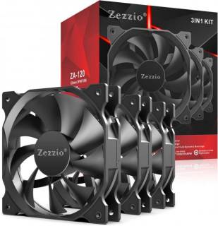 Вентилятор Zezzio ZA-120 3 in 1 Kit