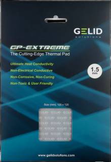 GELID GP-Extreme Thermal Pad 120×120 Single 1.5mm TP-GP01-S-C