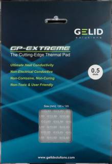 GELID GP-Extreme Thermal Pad 120×120 Single 0.5mm TP-GP01-S-A