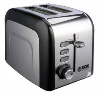 Тостер VOX TO1020 Black/Silver