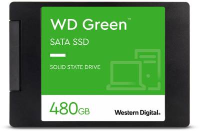 Внутренний HDD/SSD Western Digital WD Green 480GB SLC WDS480G3G0A