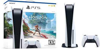 Игровая приставка Sony PlayStation 5 White с Blu-ray приводом + Horizon Forbidden West Bundle PS5BD_HFW