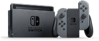 Игровая приставка NINTENDO Switch Version 2 Grey HAD-S-KAAAA