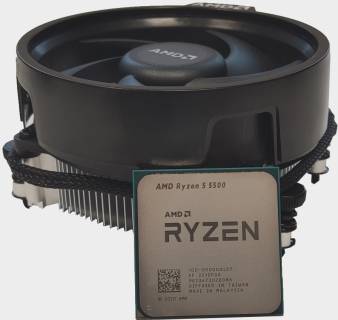Процессор AMD Ryzen 5 5500 multipack with Wraith Stealth Cooler 100-100000457MPK