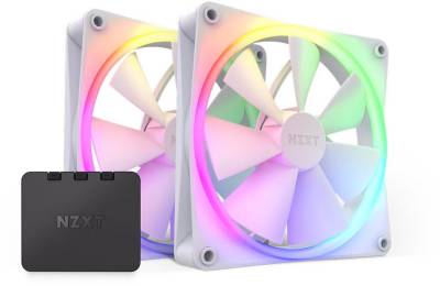 Вентилятор NZXT F140 RGB Twin Pack White RF-R14DF-W1
