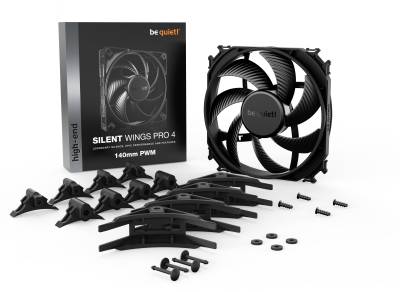 Вентилятор be quiet! SILENT WINGS PRO 4 140mm PWM BL099