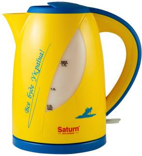 Электрочайник Saturn ST-EK8437U Yellow/Blue