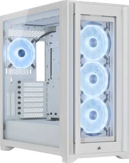 Корпус Corsair iCUE 5000X RGB QL Tempered Glass (CC-9011233-WW) White