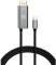Миниатюра Vinga USB-C to DisplayPort M 1.5m v1.4 8K60Hz PD 100W port VCPVCCD1415PD, фото 1