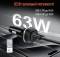 Миниатюра ColorWay USB-C PD45W + USB QC3.0 car adapter CW-CHA067PD-BK, фото 7