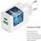 Миниатюра ColorWay GaN Mini 30W PD Port PPS USB (Type-C PD + USB QC4. CW-CHS053PDC-WT, фото 8