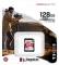 Миниатюра Kingston 128GB SDXC class 10 UHS-II U3 Canvas React Plus SDR2V6/128GB, фото 3
