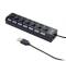 Миниатюра Gembird 7 port USB 2.0 UHB-U2P7-03, фото 1
