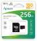 Миниатюра Apacer 256GB microSDXC class 10 UHS-I V10 A1 AP256GMCSX10UB-R, фото 1