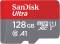 Миниатюра SanDisk 128GB microSD class 10 UHS-I A1 Ultra SDSQUAB-128G-GN6MN, фото 1