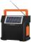 Миниатюра Newvew NV-9153 Solar Panel/BT/USB/TF/FM Orange NWVW-NV-9153-OR, фото 1